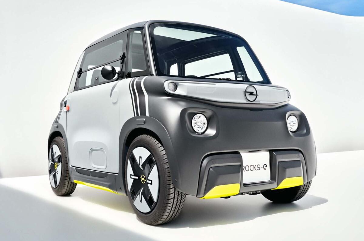 Opel Rocks E front three quarter Opel Rocks E front three quarter