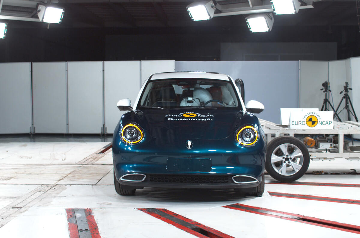 Ora Funky Cat front NCAP test 3