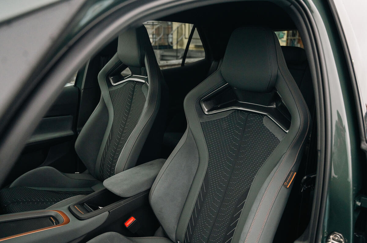 CUPRA Born front seats CUPRA Born front seats