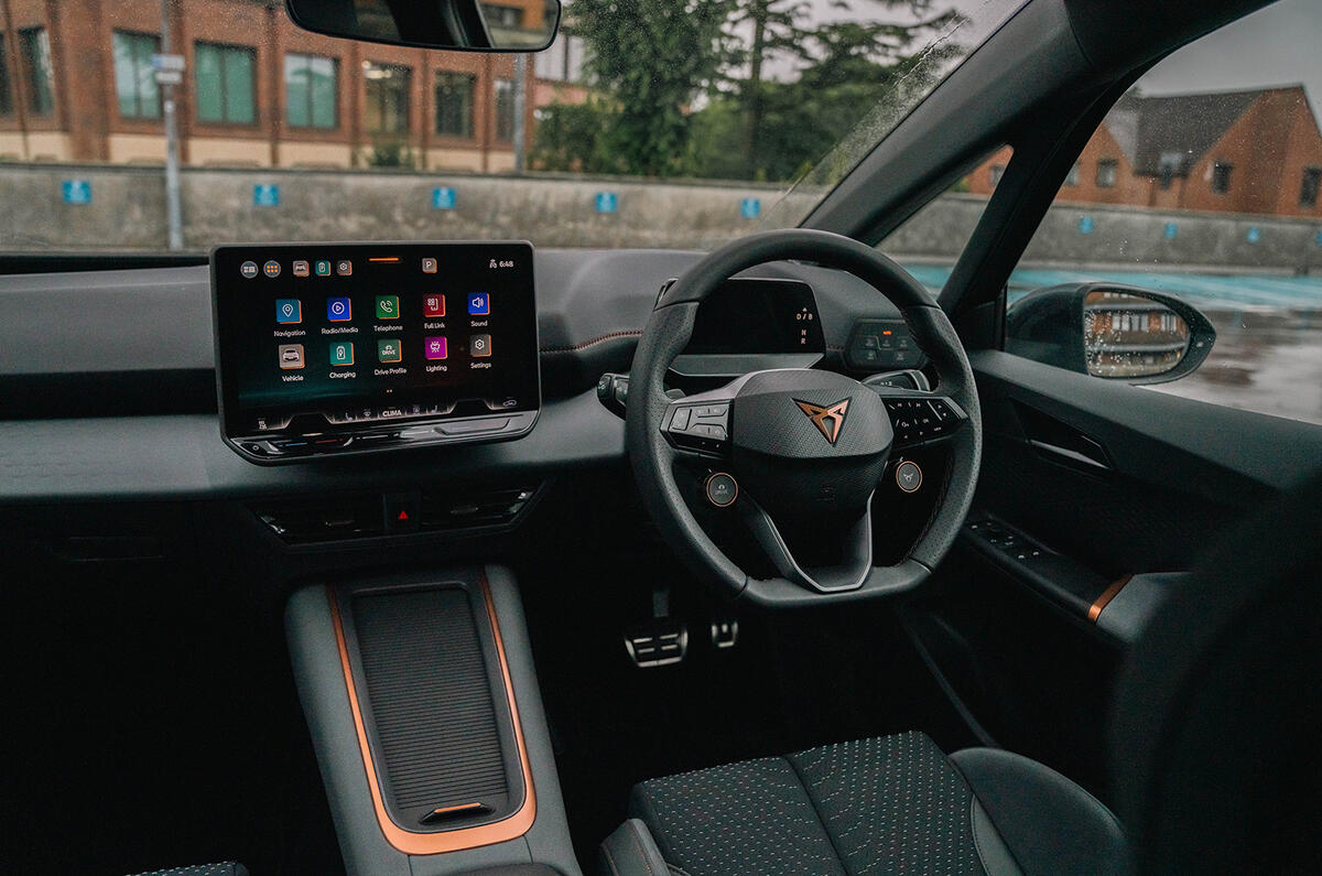 CUPRA Born interior CUPRA Born interior