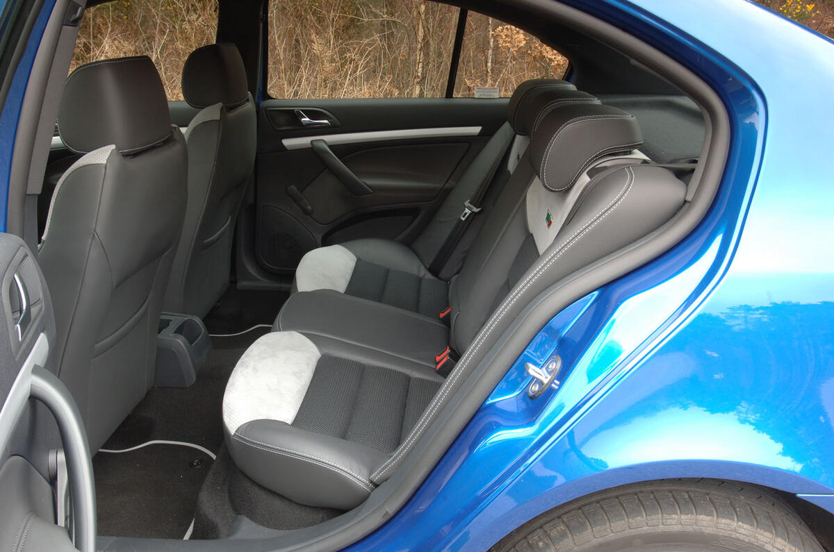 Skoda Octavia - rear seats Skoda Octavia - rear seats