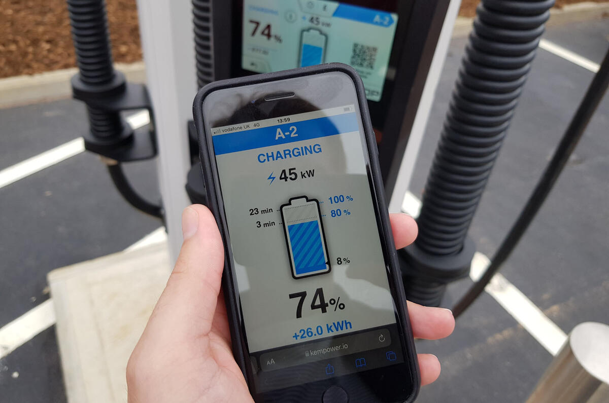 Osprey accesible EV charging hub webpage