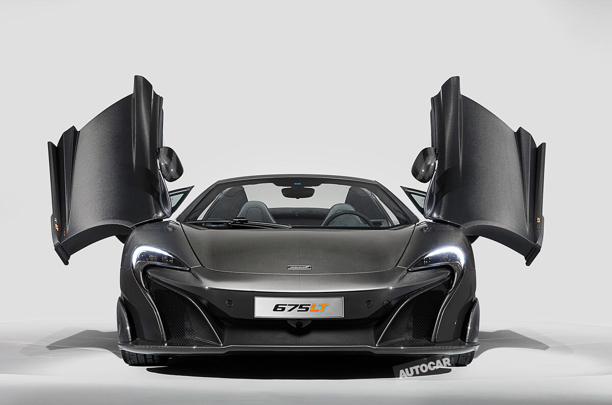 McLaren 675LT MSO Carbon Series - limited-edition model revealed