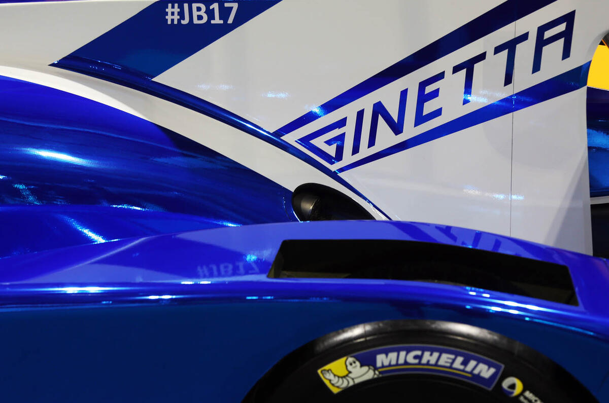 Ginetta Le Mans racing car