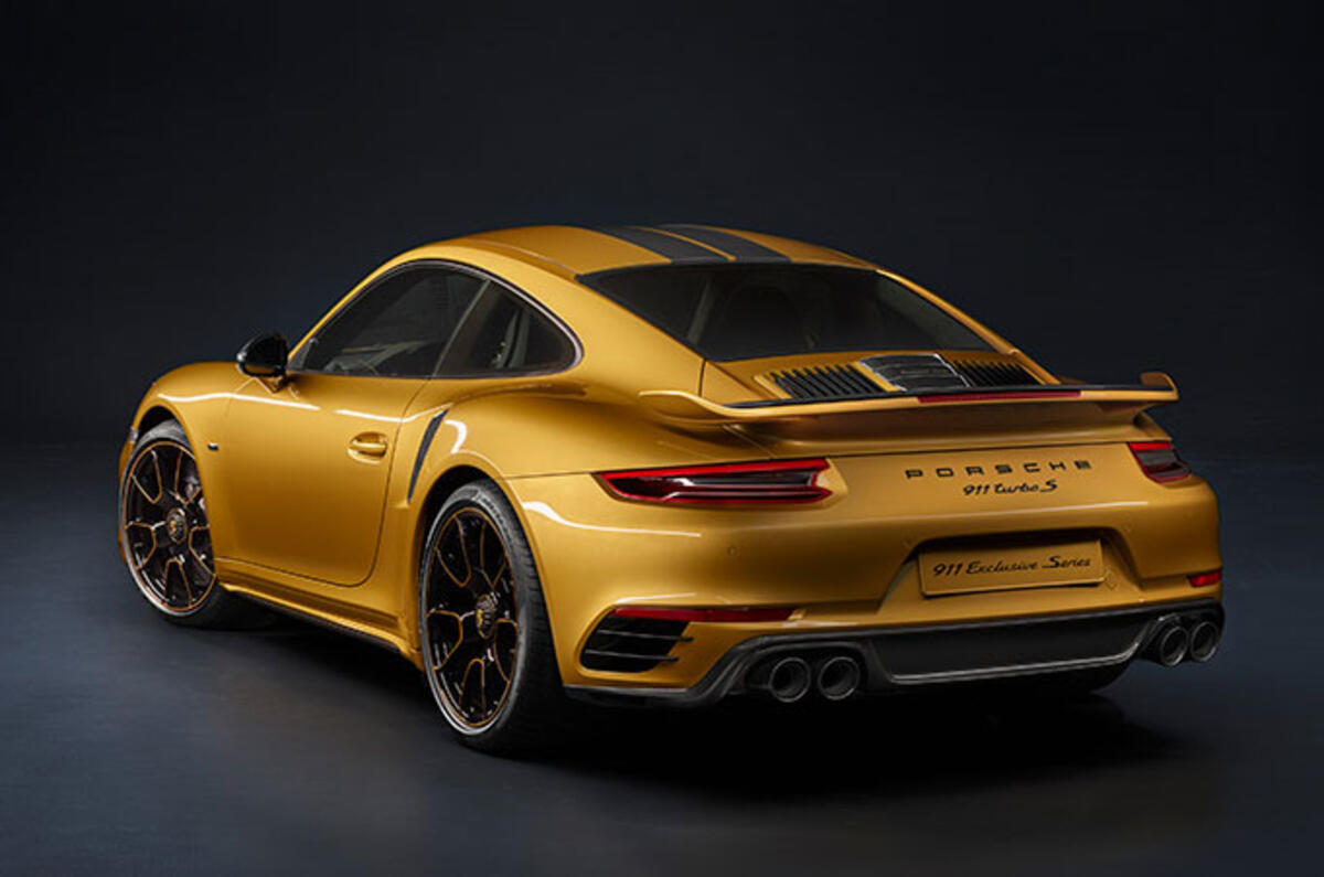 Porsche 911 Turbo S Exclusive Series opens new customisation division