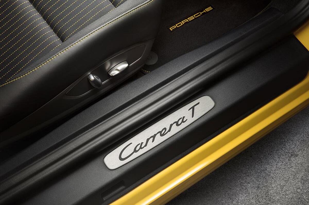 Porsche 911 Carrera T revealed as pared-back special