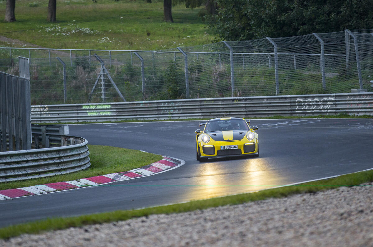Porsche 911 GT2 RS breaks Nürburgring rear-drive record