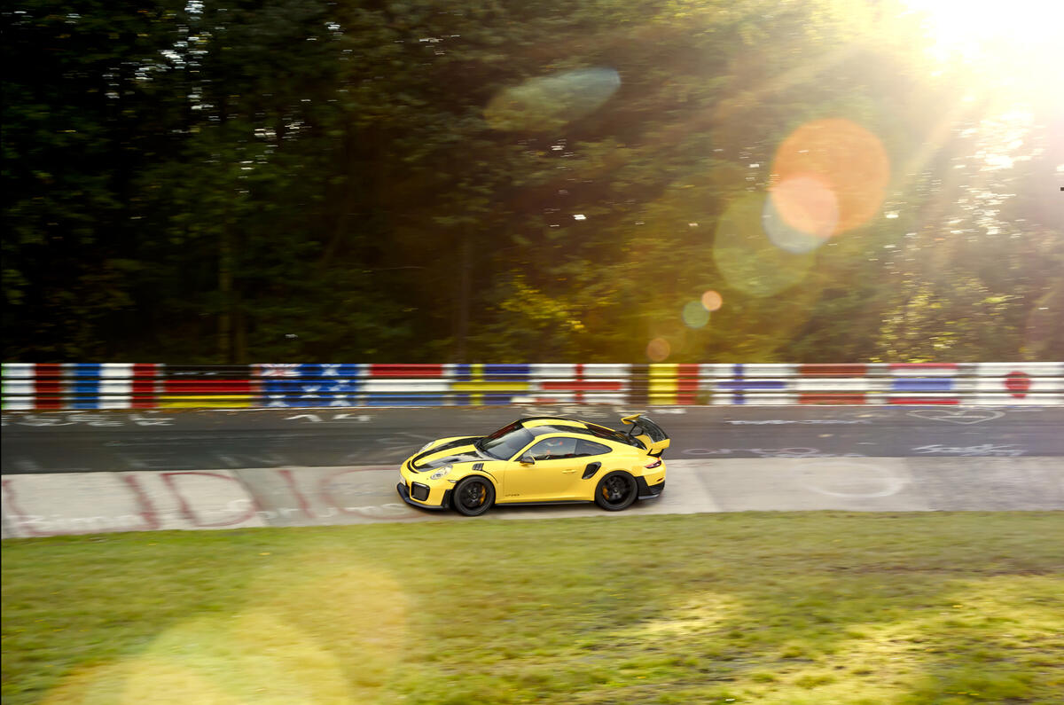 Porsche 911 GT2 RS breaks Nürburgring rear-drive record