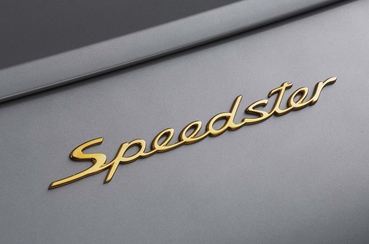 Porsche 911 Speedster concept