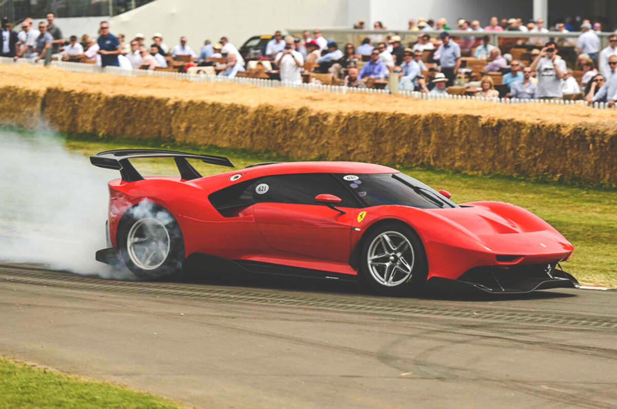 Ferrari P80/C at Goodwood festival of Speed