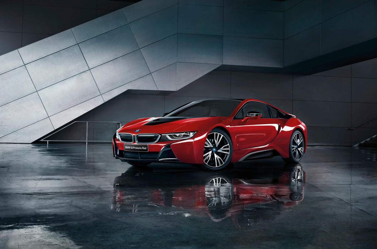 BMW i8 Protonic Red Celebration Edition