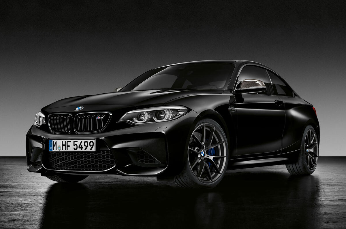 BMW M2 Edition Black Shadow launched to celebrate coupe's success