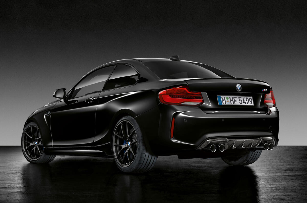 BMW M2 Edition Black Shadow launched to celebrate coupe's success