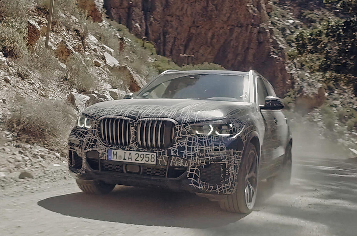 BMW X5 previewed in new test images