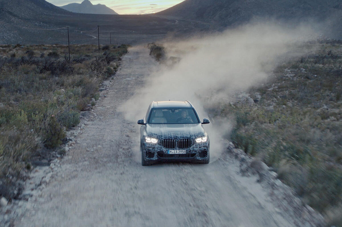 BMW X5 previewed in new test images