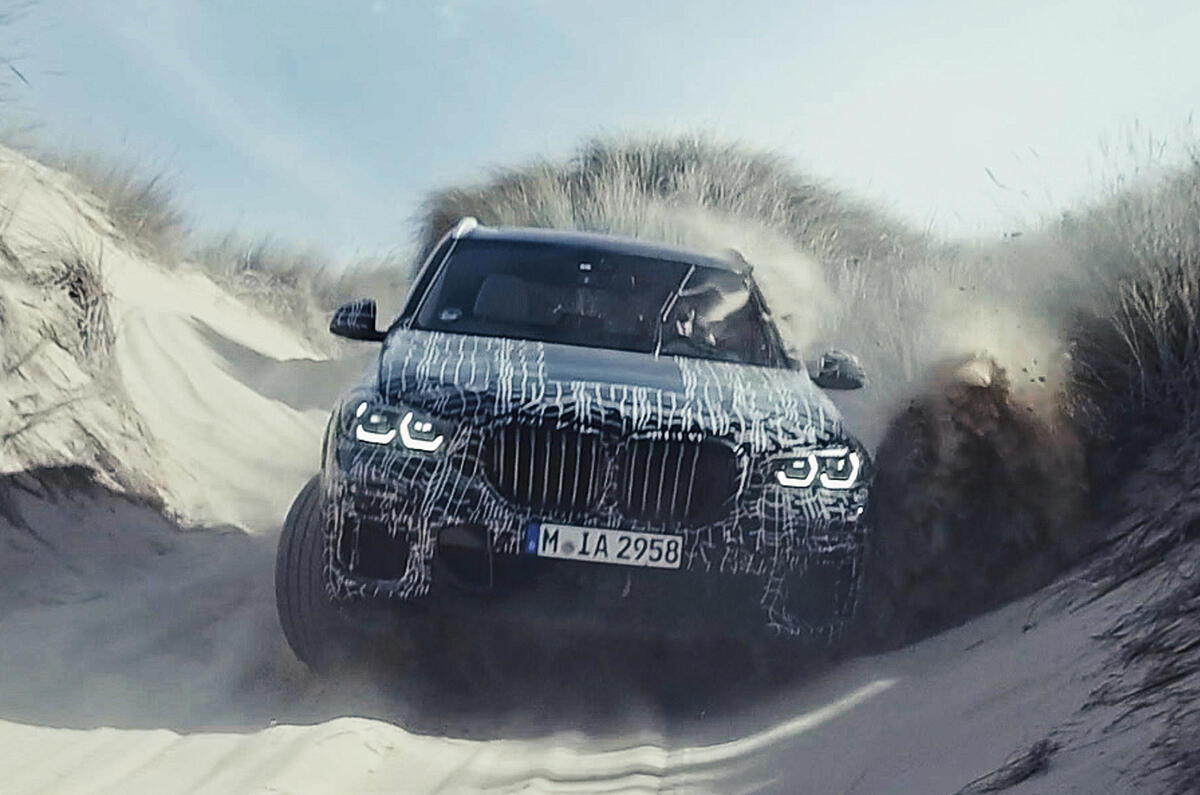 BMW X5 previewed in new test images