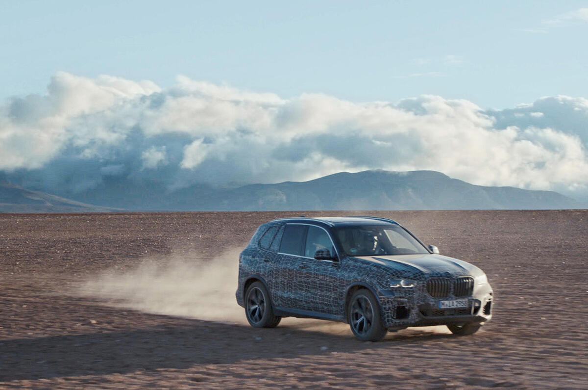 BMW X5 previewed in new test images