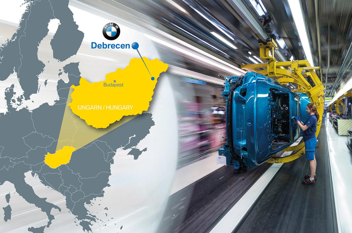 BMW announces new £890 million factory in Hungary