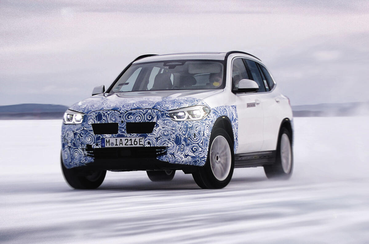 BMW i4 winter testing