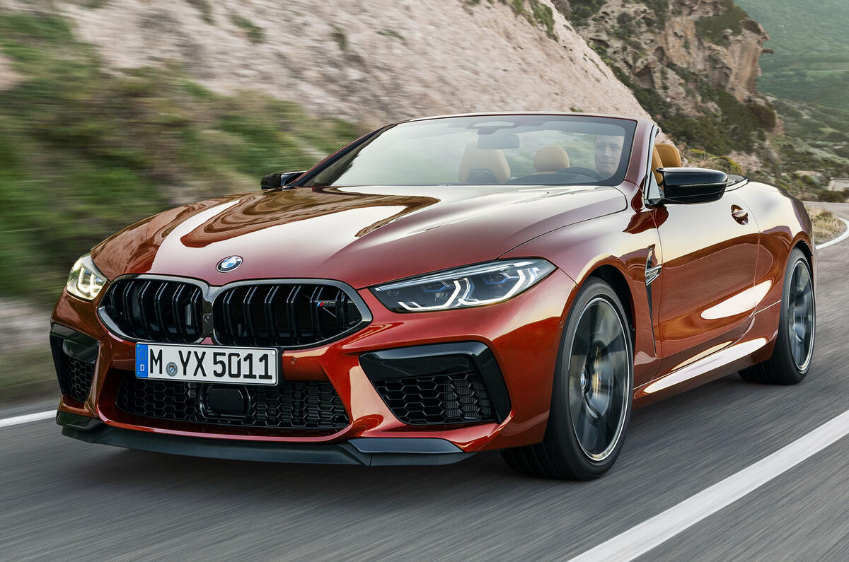 2019 BMW M8 Coupe and Convertible - press shots