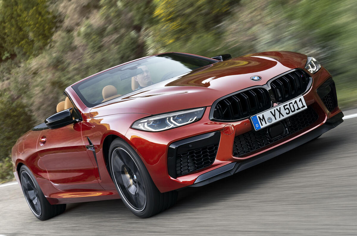 2019 BMW M8 Coupe and Convertible - press shots
