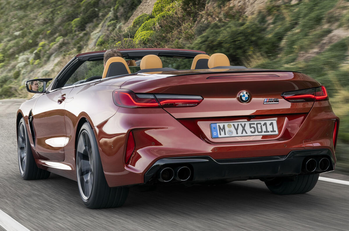 2019 BMW M8 Coupe and Convertible - press shots