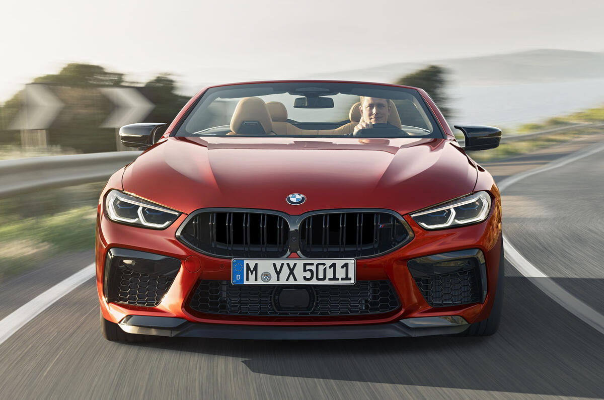 2019 BMW M8 Coupe and Convertible - press shots