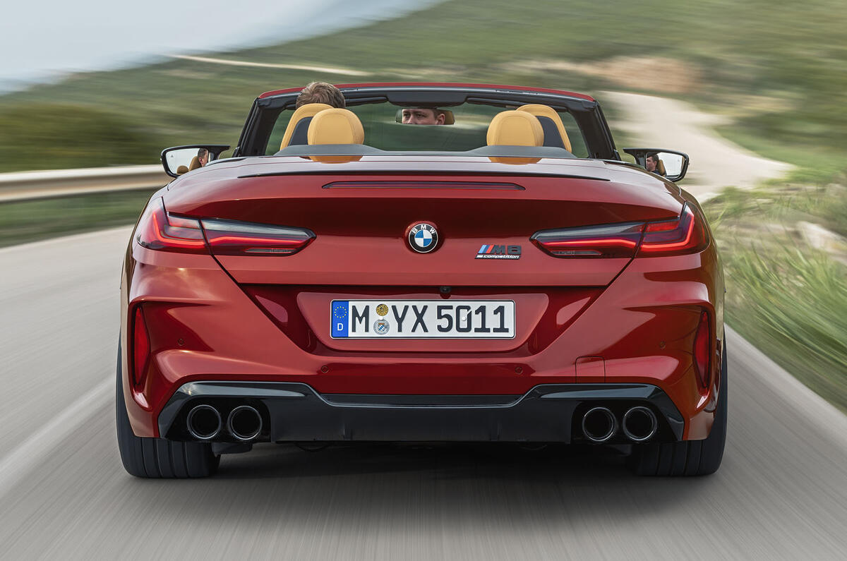 2019 BMW M8 Coupe and Convertible - press shots