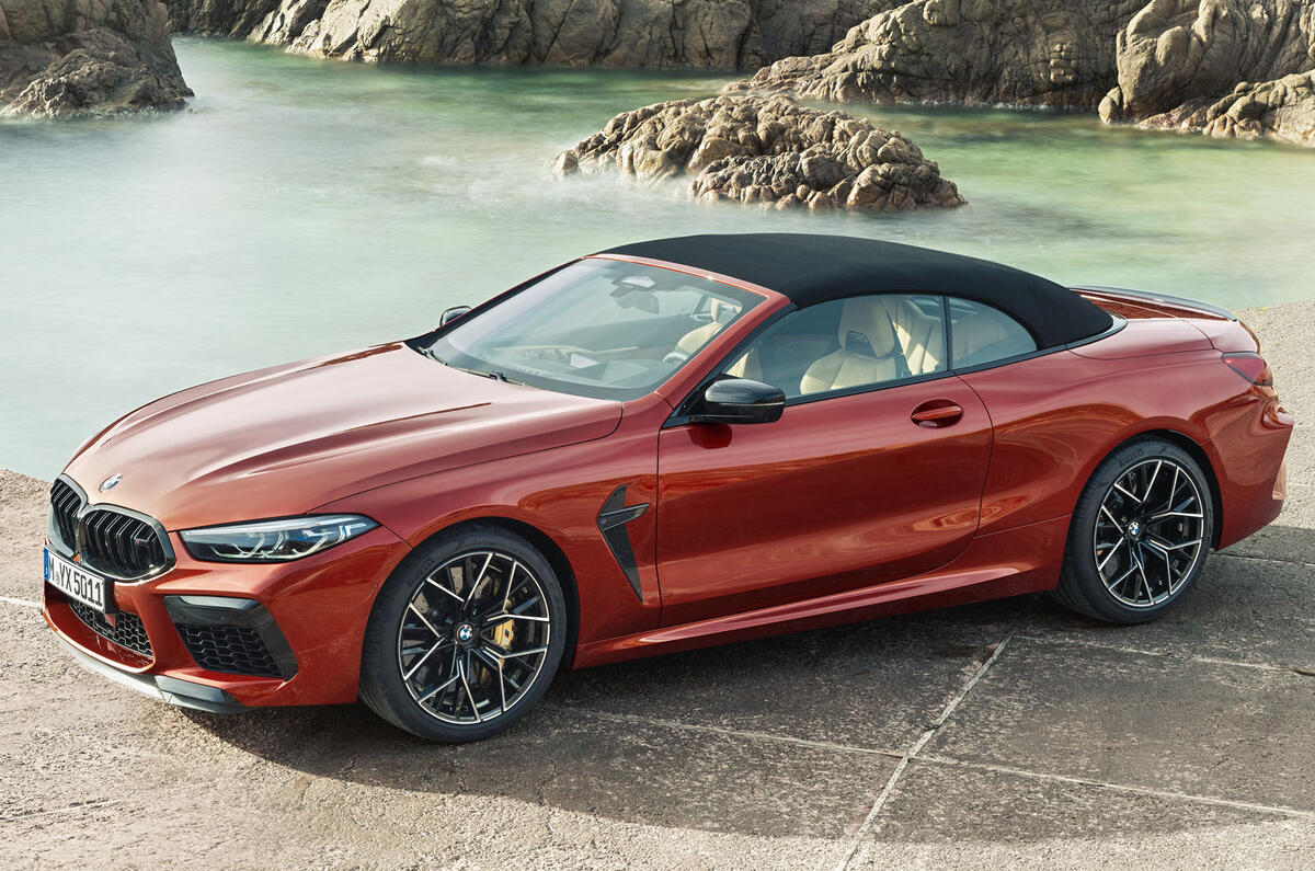 2019 BMW M8 Coupe and Convertible - press shots