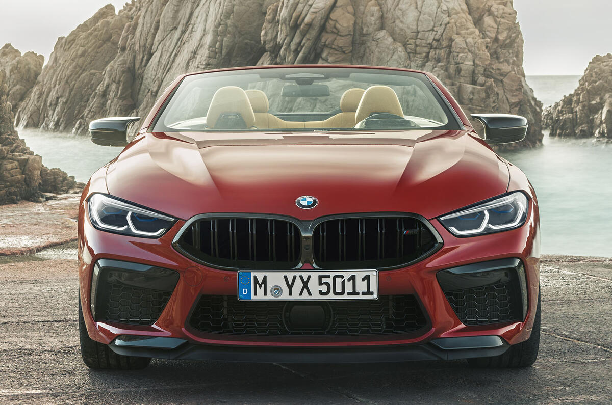 2019 BMW M8 Coupe and Convertible - press shots