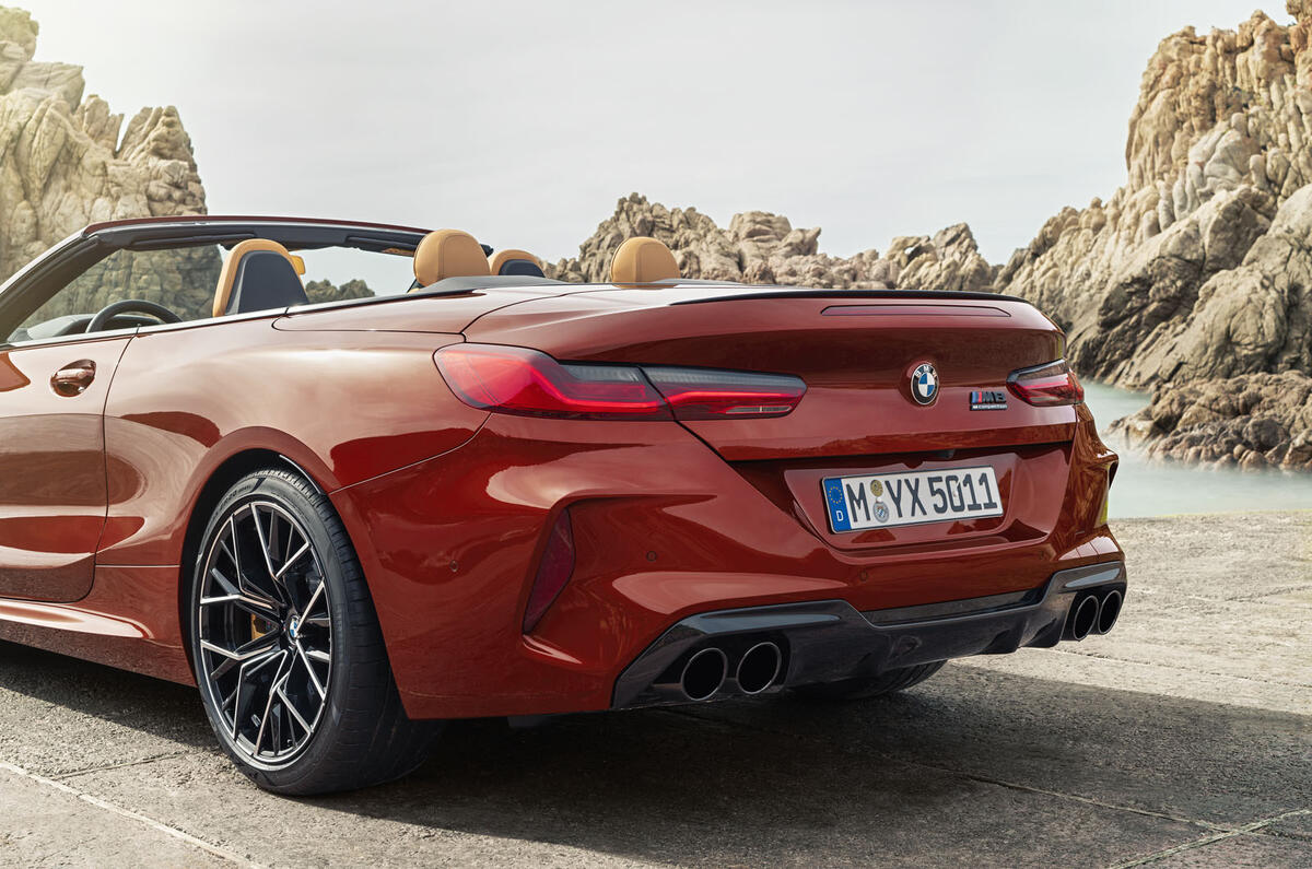 2019 BMW M8 Coupe and Convertible - press shots