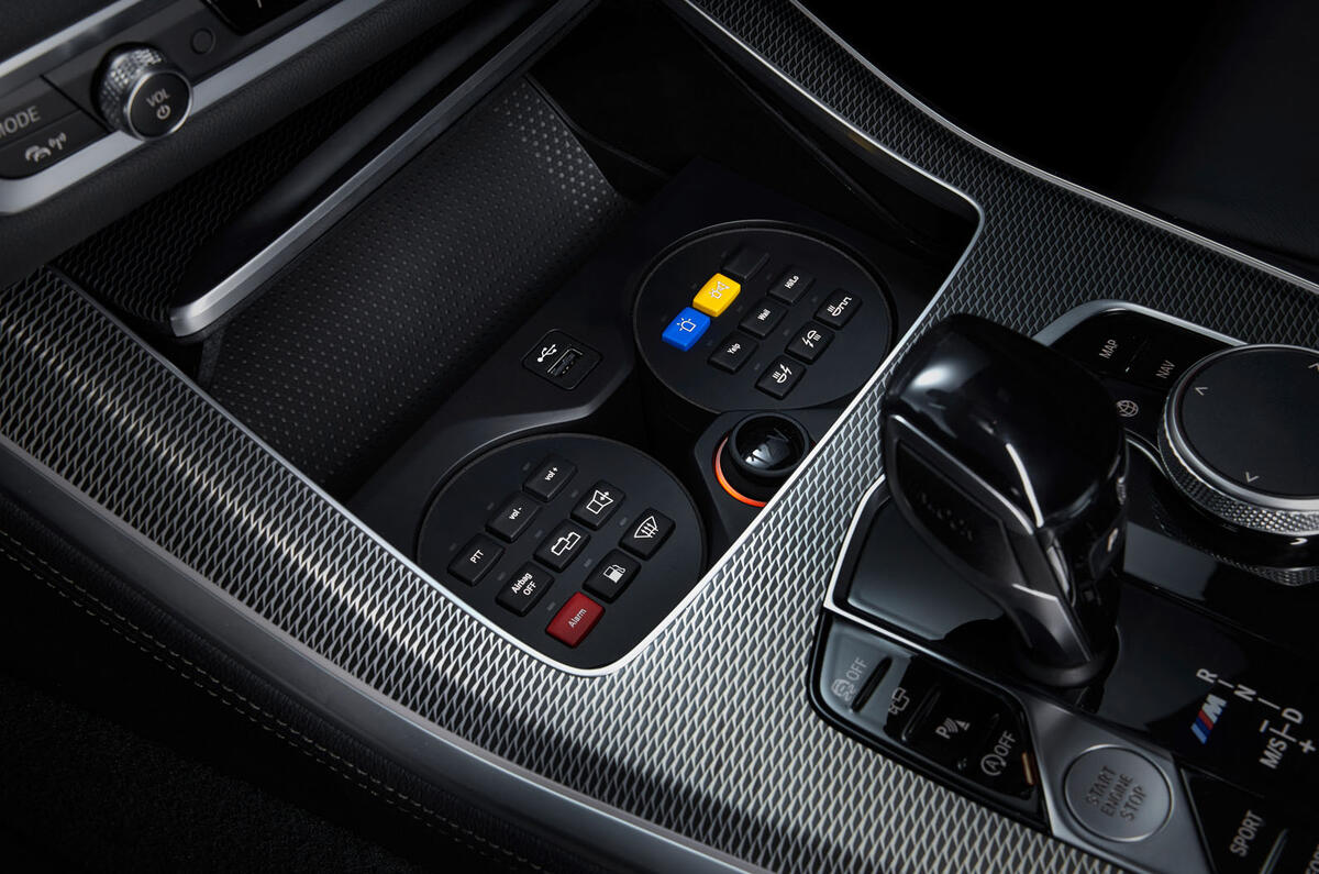 BMW X5 Protection VR6 - centre console