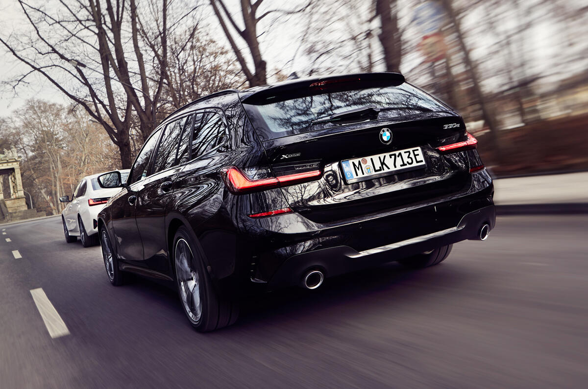 2020 BMW 330e Touring - rear 2020 BMW 330e Touring - rear
