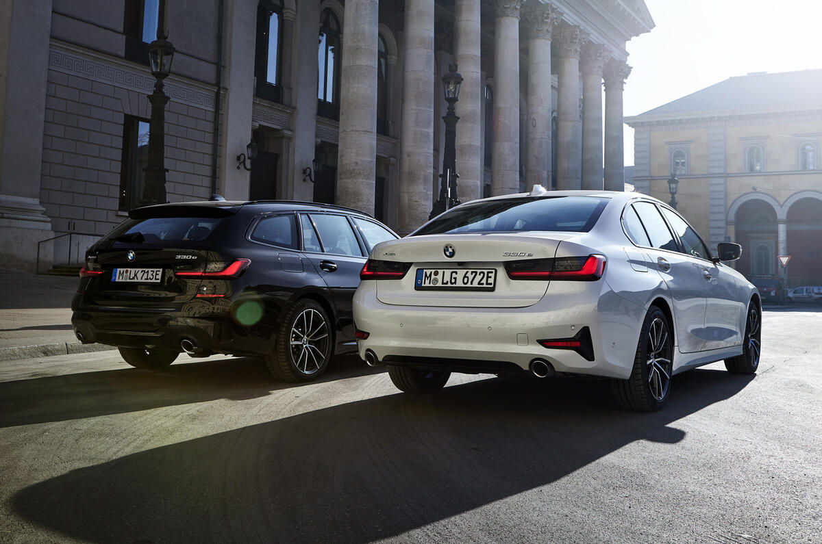 2020 BMW 330e Touring - rear