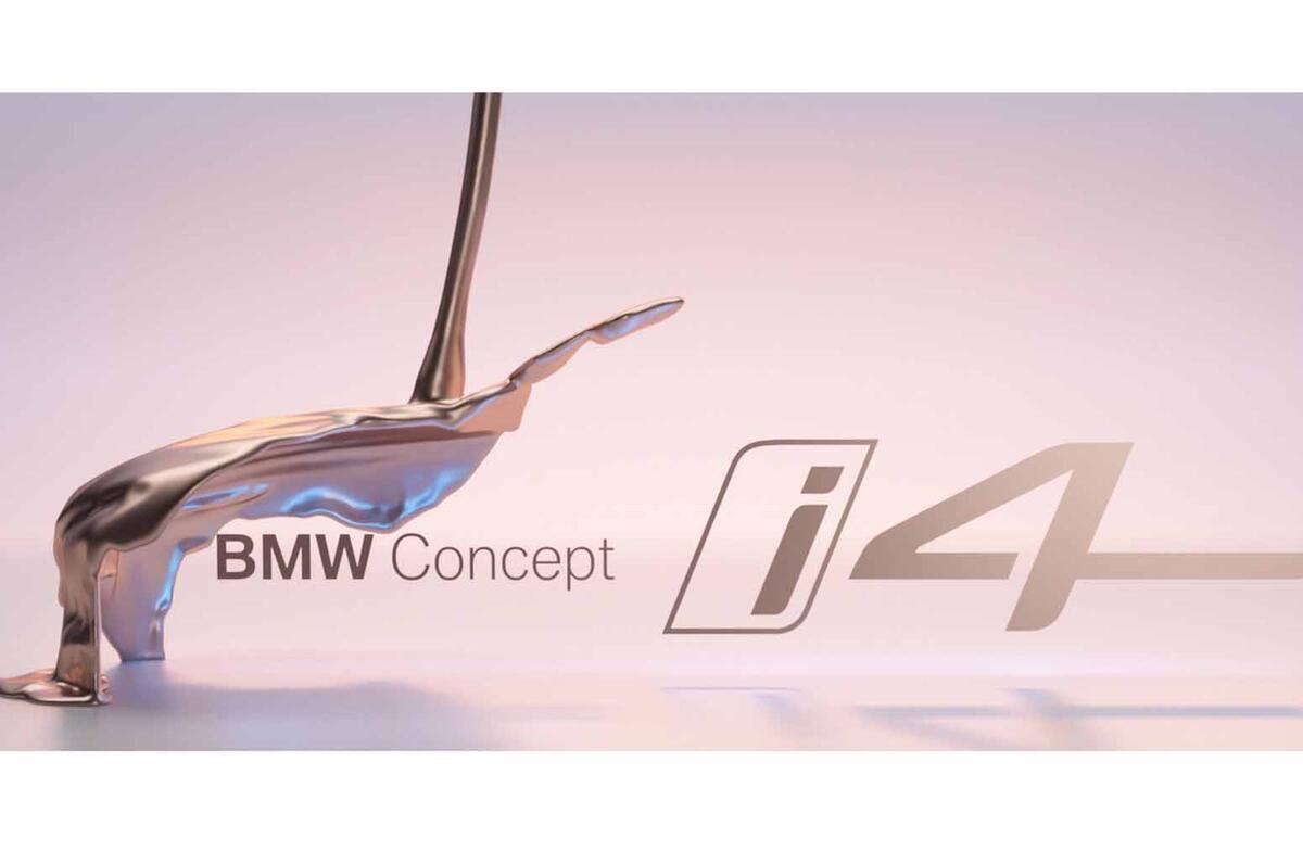 BMW has teased the Concept i4 with a short video