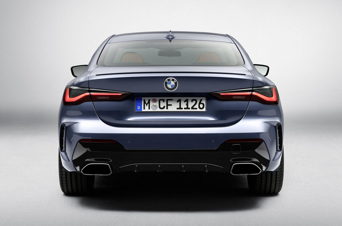2020 BMW 4 Series Coupe - rear 2020 BMW 4 Series Coupe - rear
