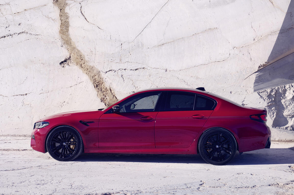 BMW M5 2020 - static side BMW M5 2020 - static side