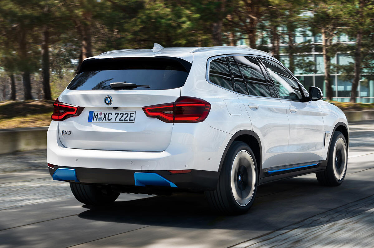 2020 BMW iX3 - rear 2020 BMW iX3 - rear