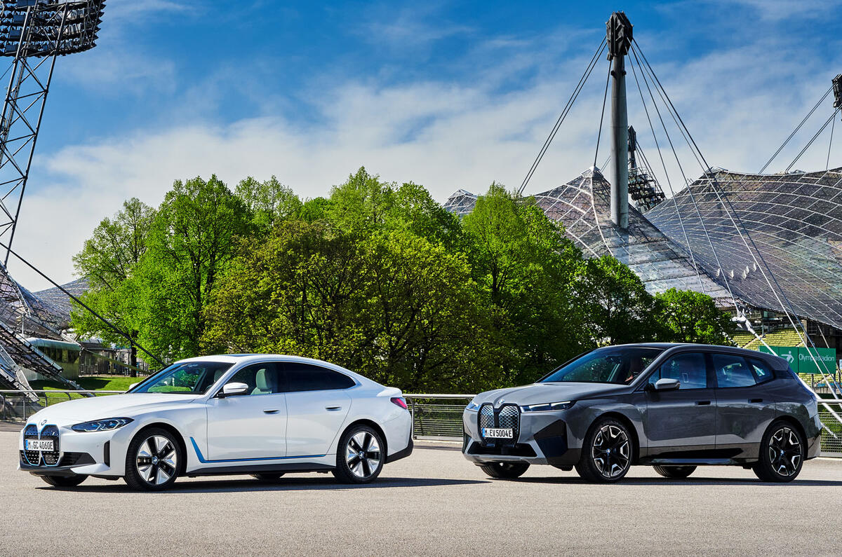BMW i4 and BMW iX