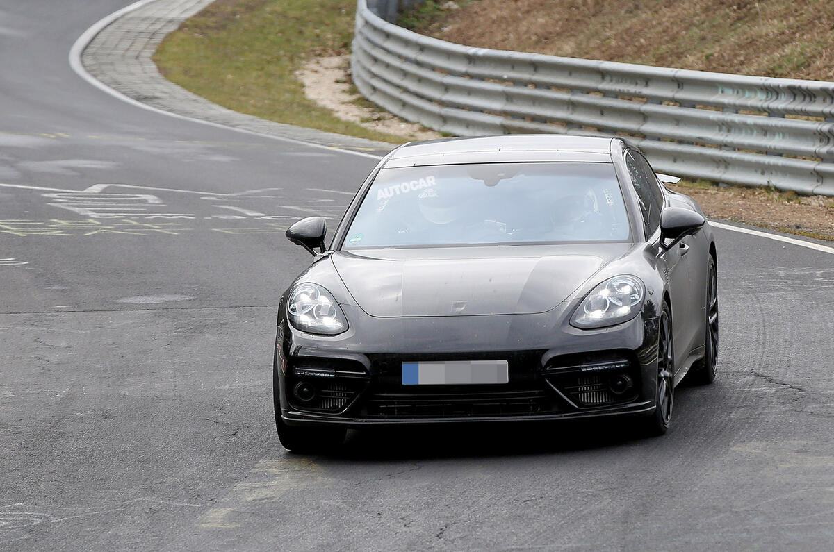 Porsche Panamera spy 2017