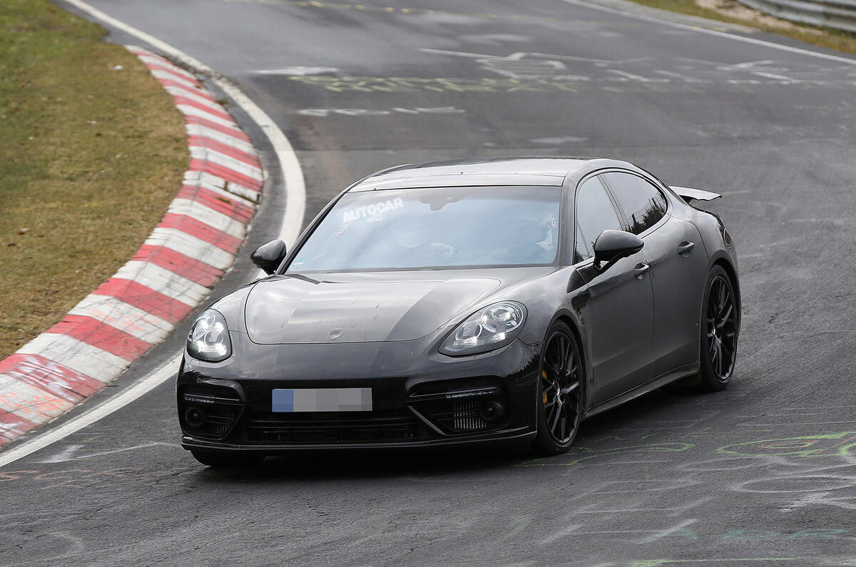 Porsche Panamera spy 2017