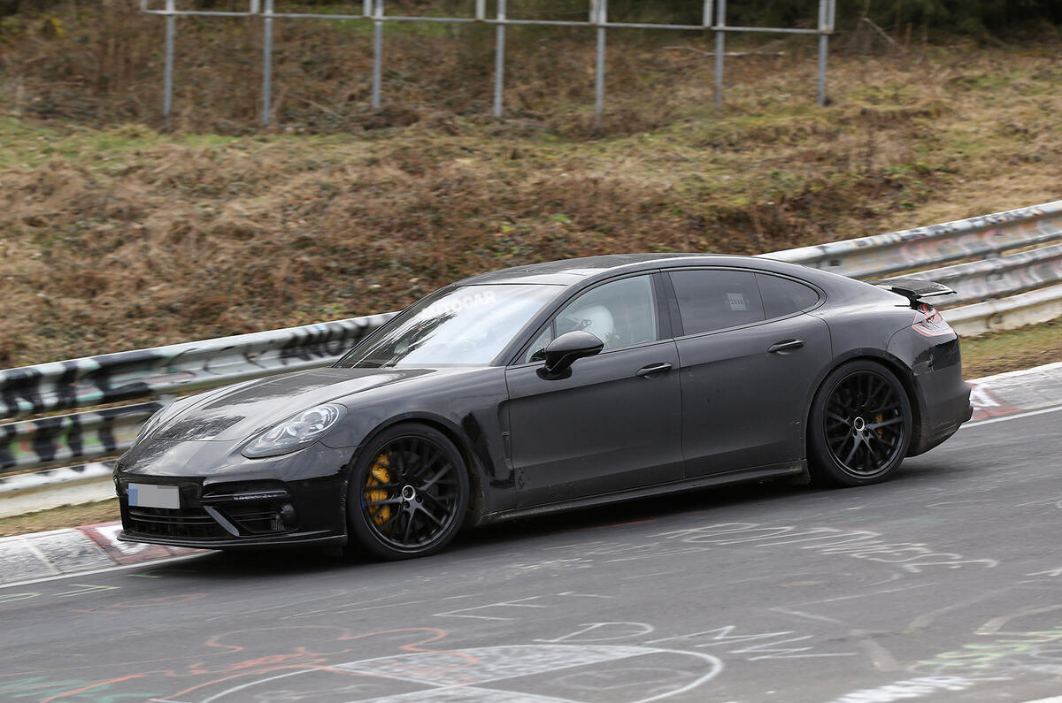 Porsche Panamera spy 2017