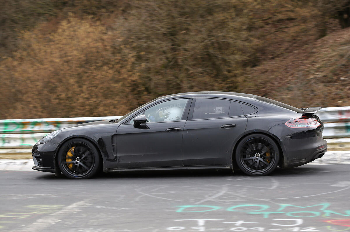 Porsche Panamera spy 2017