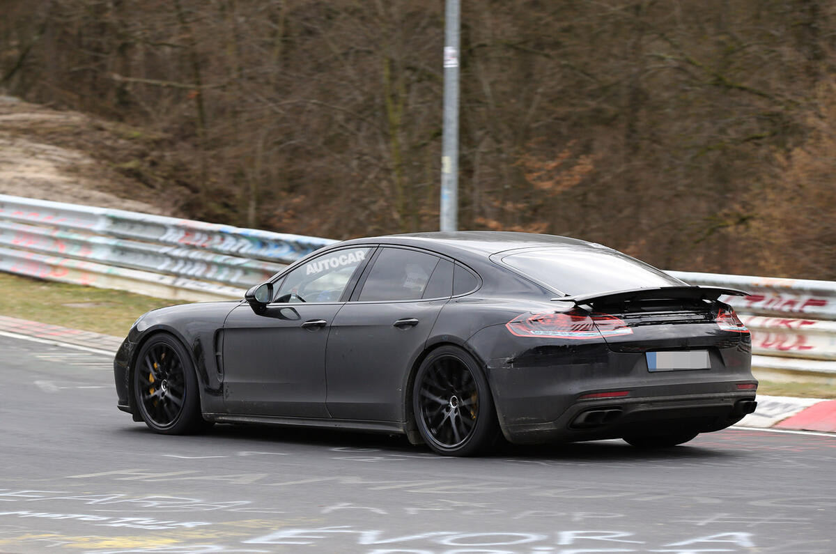 Porsche Panamera spy 2017