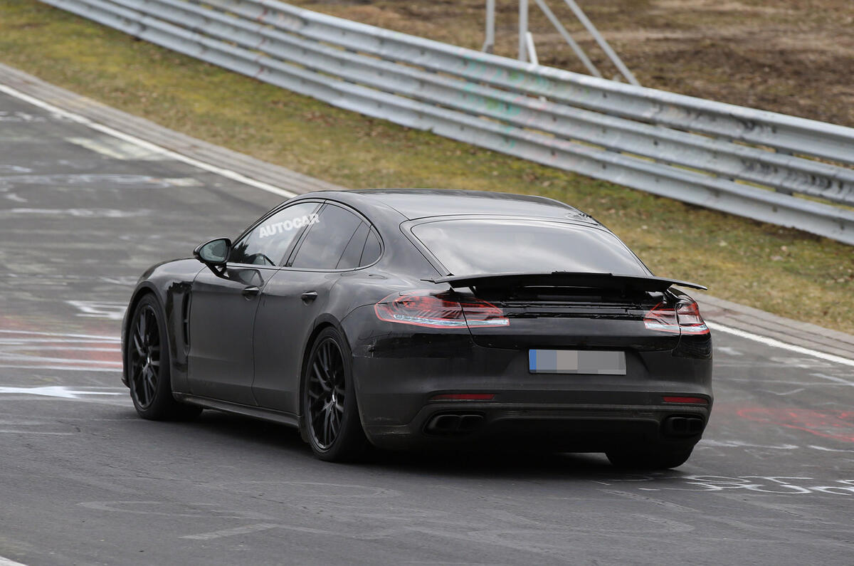 Porsche Panamera spy 2017