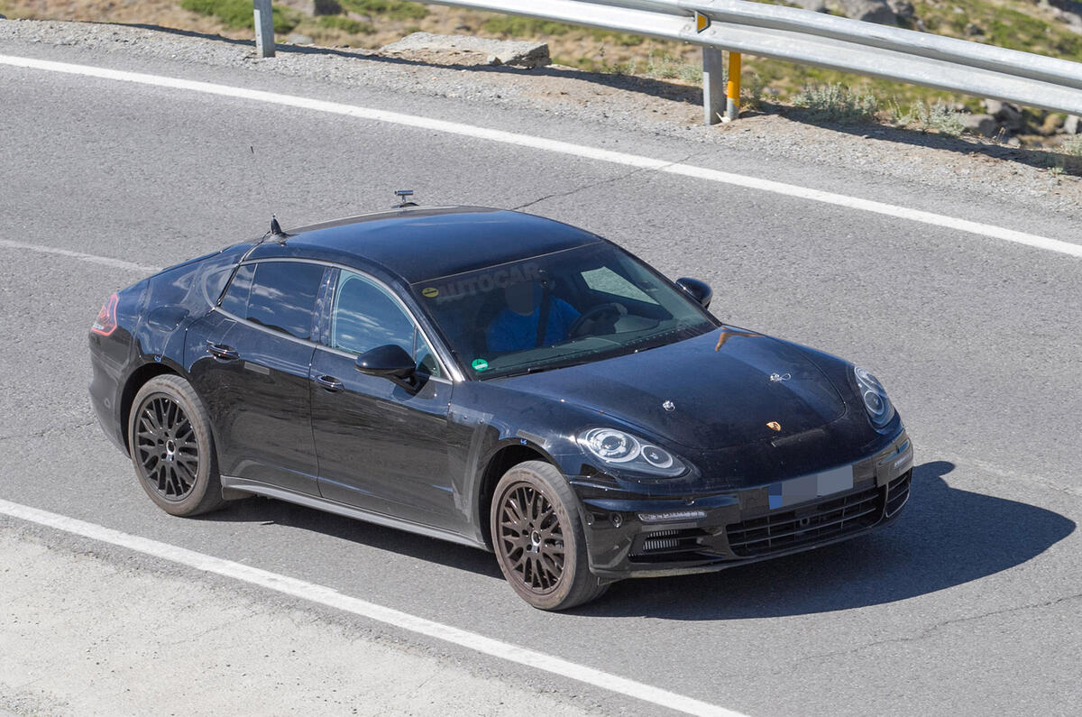 Porsche Panamera spy 2016
