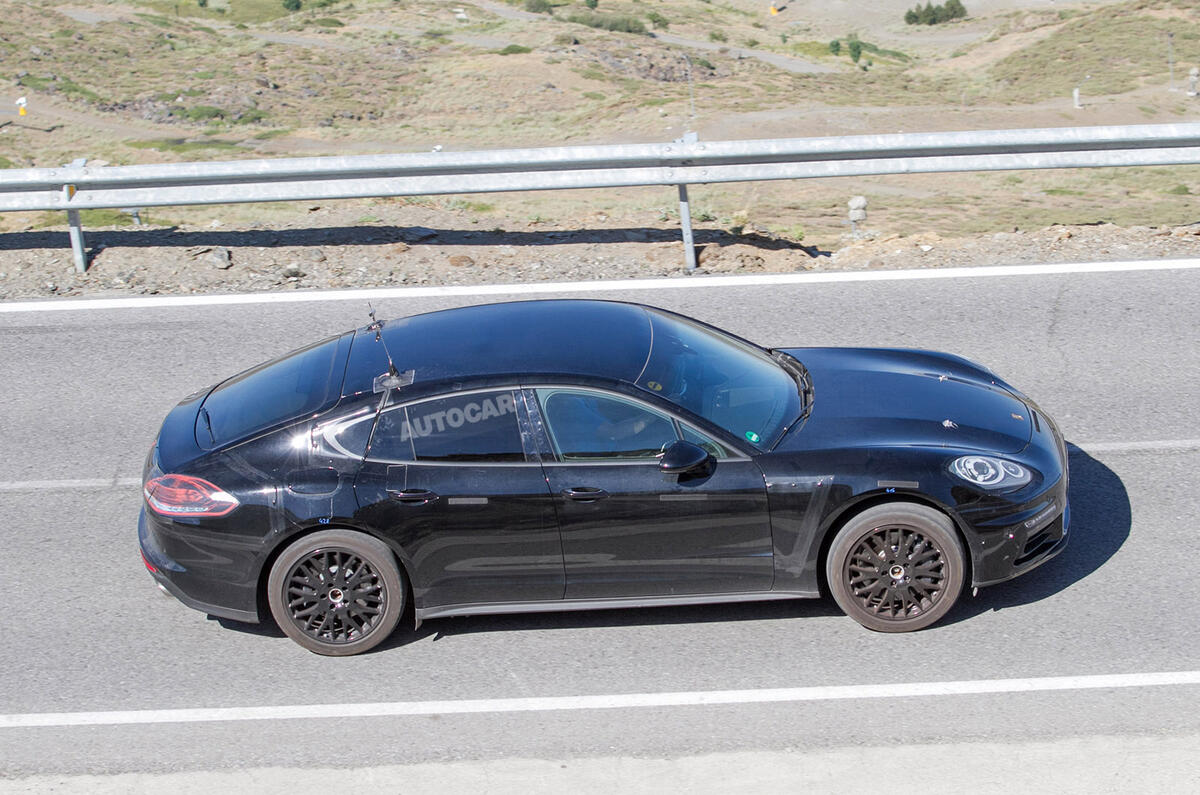 Porsche Panamera spy 2016