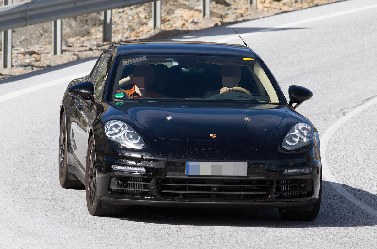 Porsche Panamera spy 2016