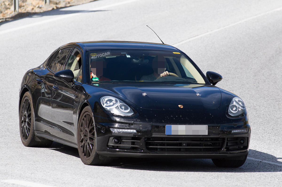 Porsche Panamera spy 2016