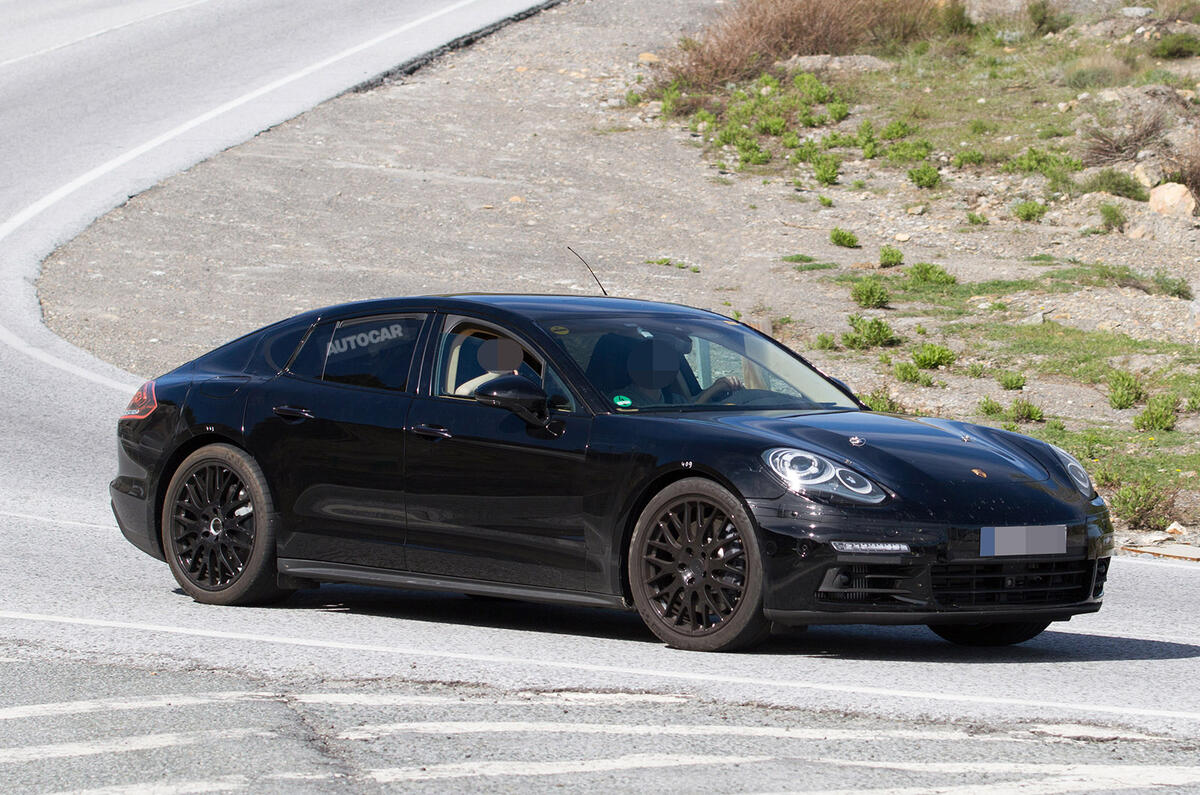 Porsche Panamera spy 2016